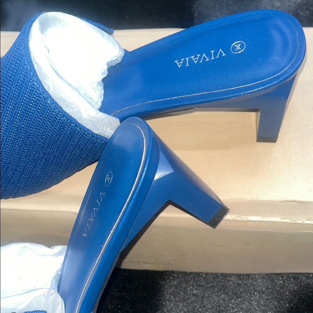 VIVAIA Square-Toe Block Heel Sandals - Picture 7 of 13